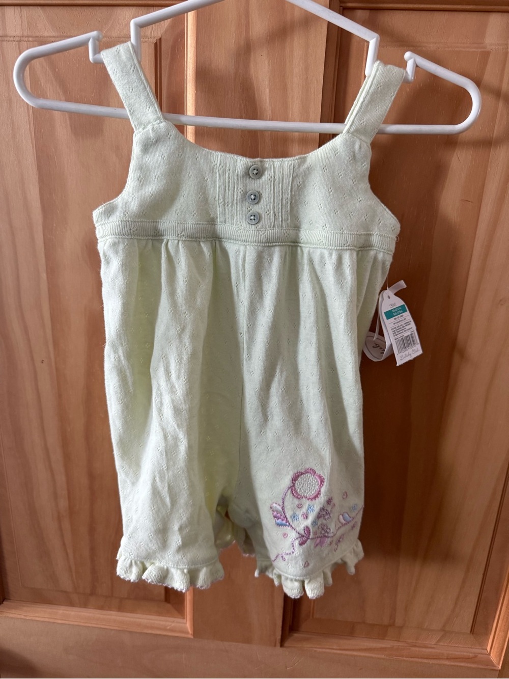 New With Tags, Baby Girl’s Size 3 Month Jumper Tank Top Pants